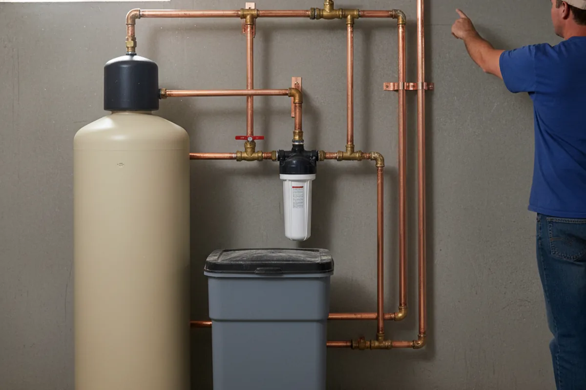 Whole-house water treatment system installed in Elkfork